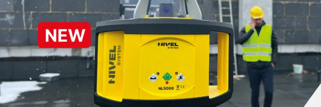 Новий NL500G – нівелювання без жодних зусиль!