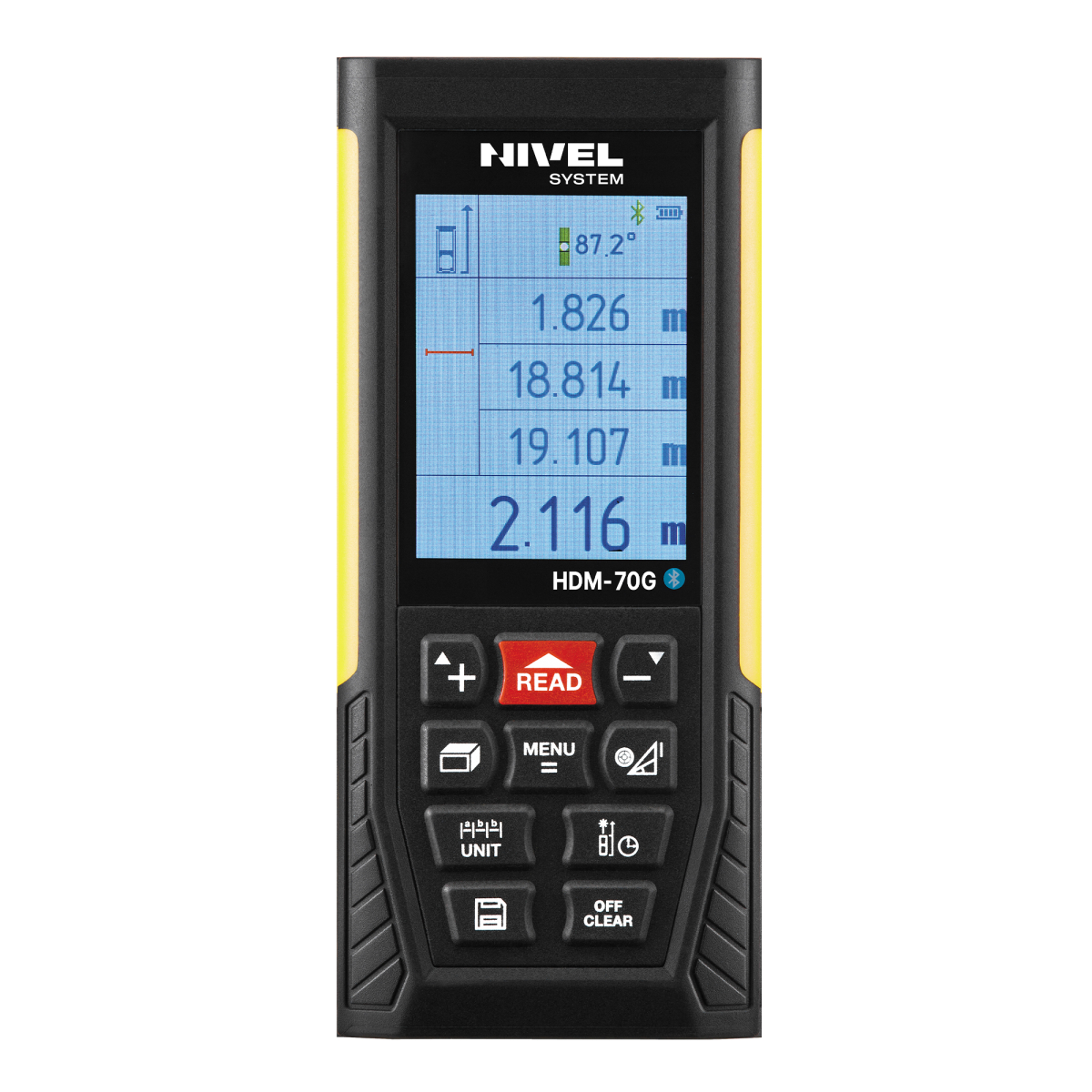 Рулетка лазерна Nivel System HDM-70G