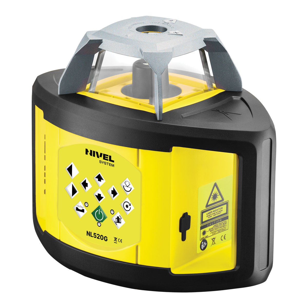 Нівелір лазерний ротаційний Nivel System NL520G Digital