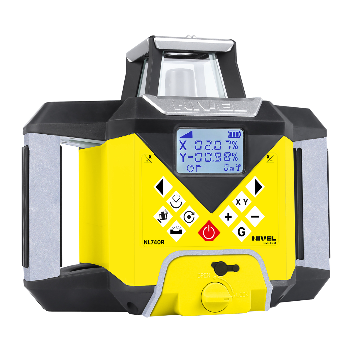 Нівелір лазерний ротаційний Nivel System NL740R Digital