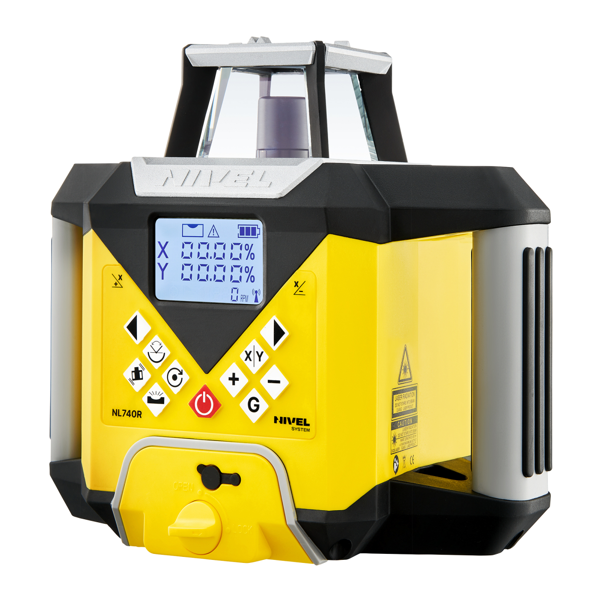 Нівелір лазерний ротаційний Nivel System NL740R Digital