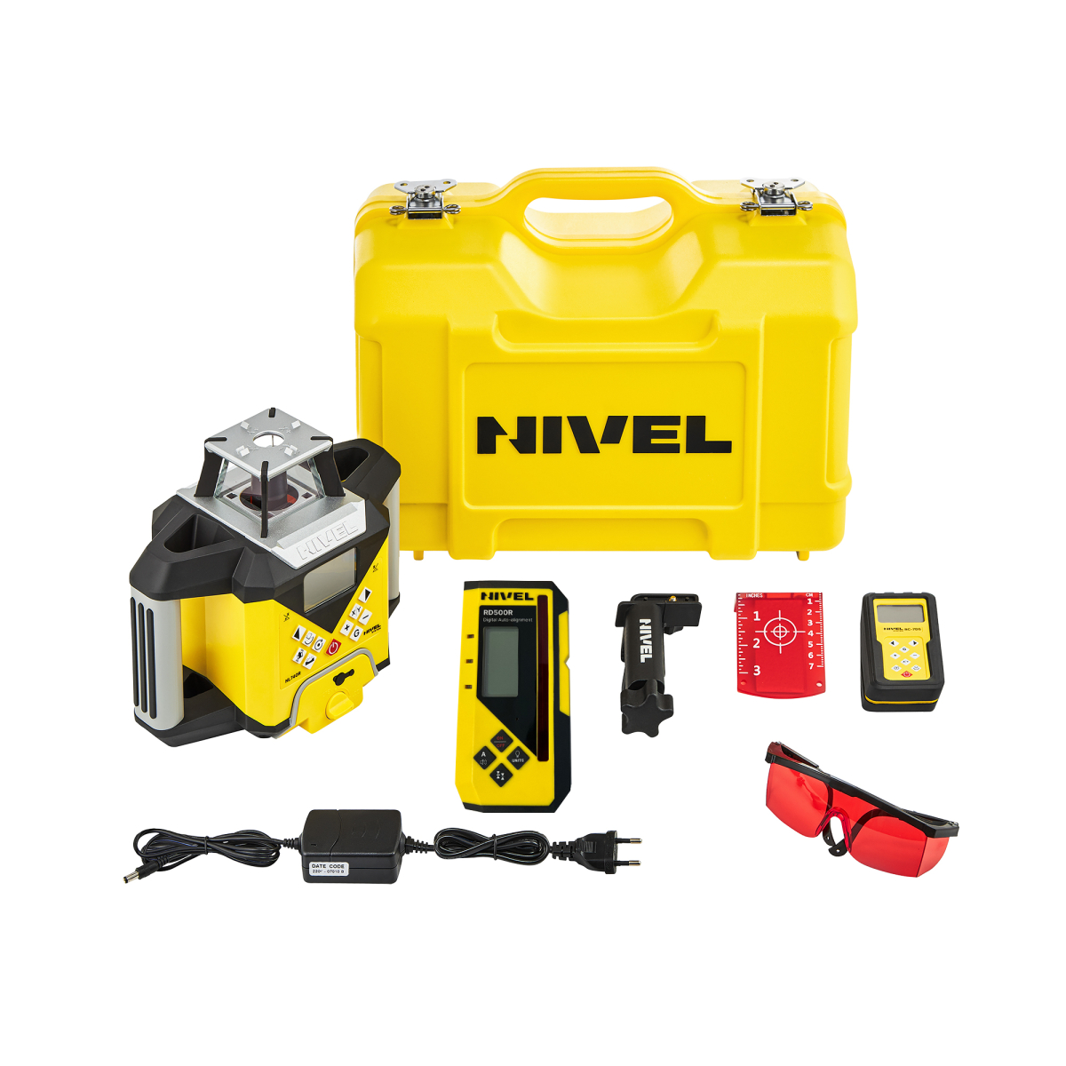Нівелір лазерний ротаційний Nivel System NL740R Digital