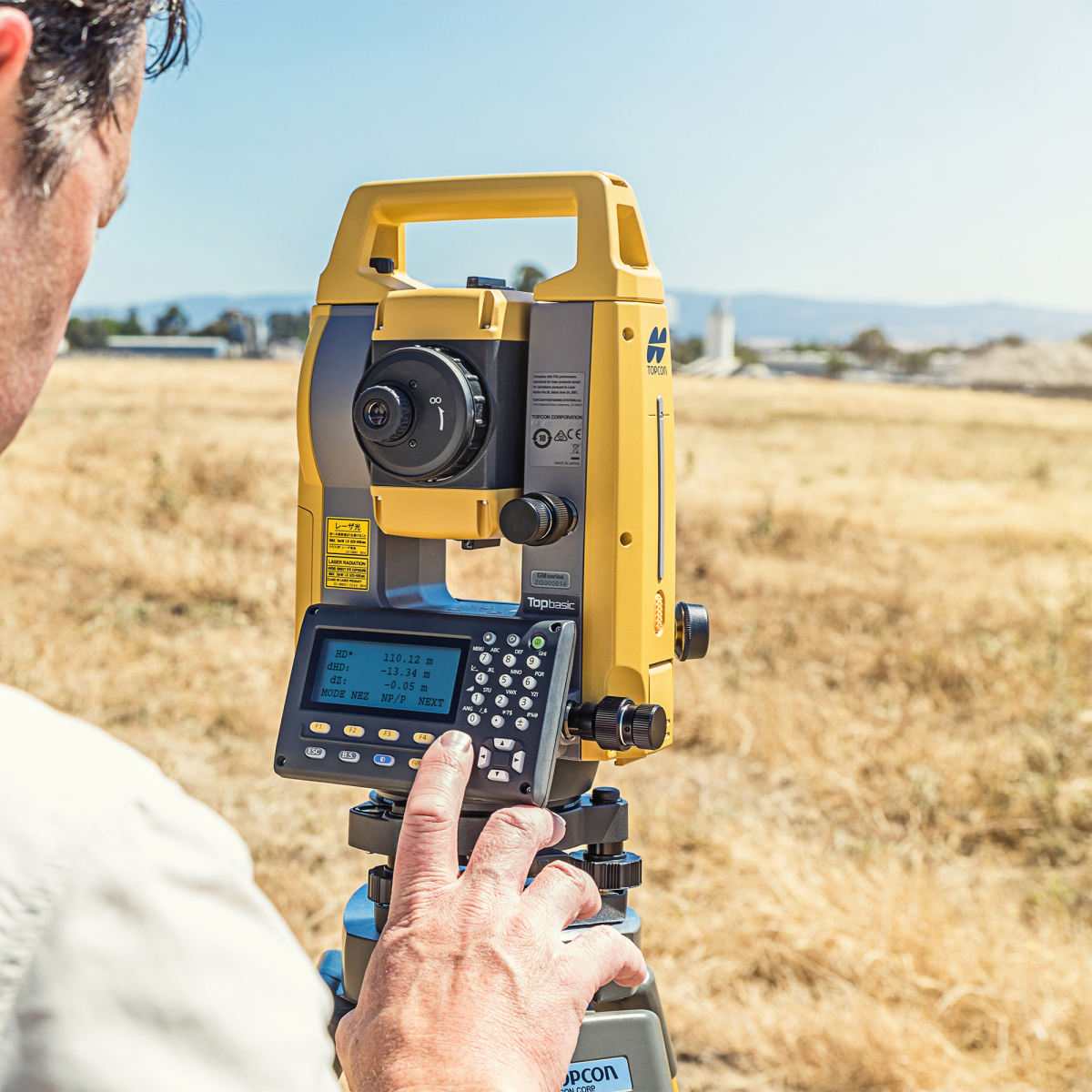 Тахеометр електронний TOPCON GM-102 (EL)