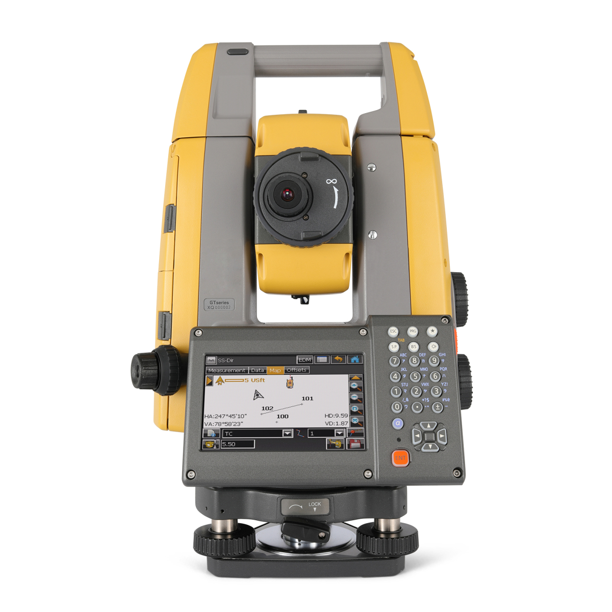 Тахеометр роботизований TOPCON GT-1201 (EBW)