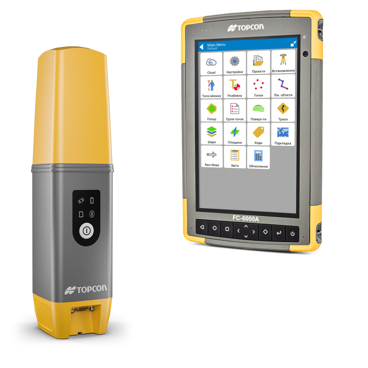 TOPCON HiPer CR - Комплект RTK з контролером FC-6000A та TOPCON Field Mobile