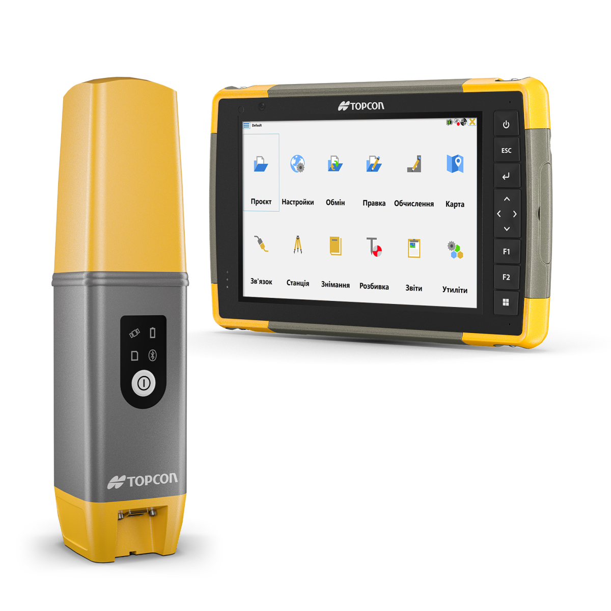 TOPCON HiPer CR - Комплект RTK з контролером FC-6400 та TOPCON Field